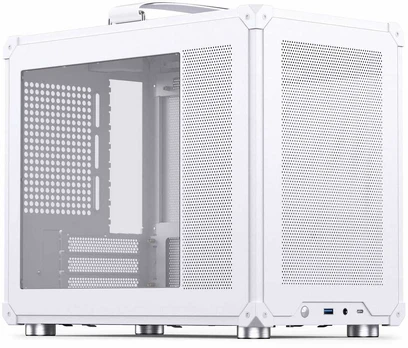 Jonsbo C6MAX,MATX Case with handle, Baltas