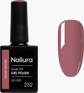 Nailura - Gel Polish 252 - Cedar Rouge - 10 ml