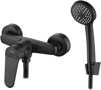 ATEZ wall-mounted shower mixer with shower set