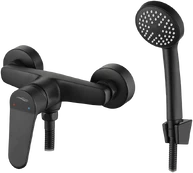 ATEZ wall-mounted shower mixer with shower set kaina