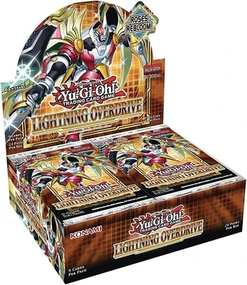 Kortos Yu-Gi-Oh! TCG Lightning Overdrive, 24 vnt