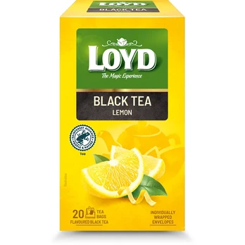 Juodoji arbata su citrinų aromatu LOYD, 20 vnt.