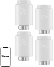 SONOFF ZigBee TRVZB Thermostatic Head, 4-Pack kaina