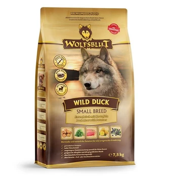 Wolfsblut - Wild duck, small breed, adult 7,5kg - (wb047)
