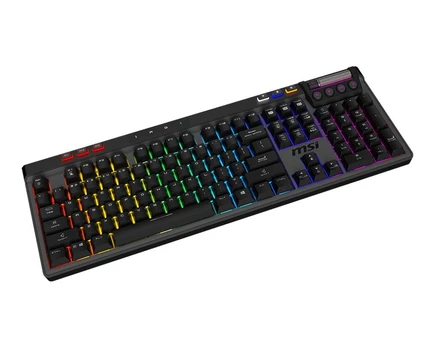 KEYBOARD GAMING BLACK US/STRIKE PRO W SILENT US MSI