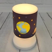 LED įkraunama stalinė lempa erdvinė, USB, IP44