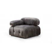 Fotelis Bubble L1-Grey Pilka kaina
