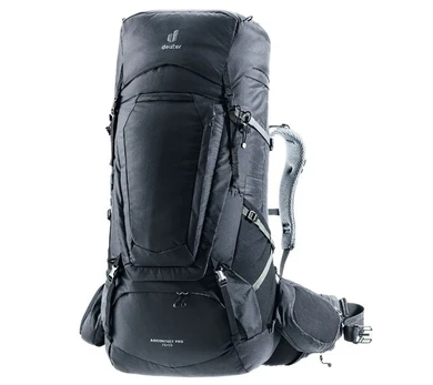 Turistinė kuprinė Deuter Aircontact Pro 75+10 juodas