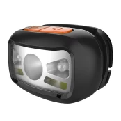 PLATINET HEAD LAMP (RECHARGEABLE 800mAh 3W 90LM) black kaina