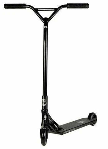 Paspirtukas triukams AO Scooters Worldwide, juodas