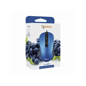 Sbox Optical Mouse M-901 blue