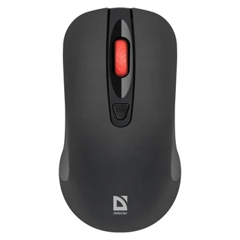 Pelė DEFENDER NEXUS MS-195 RF SILENT Juodas