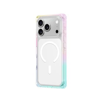 Dėklas AmazingThing Omni case for iPhone 17 Pro Max compatible with MagSafe - transparent-rainbow
