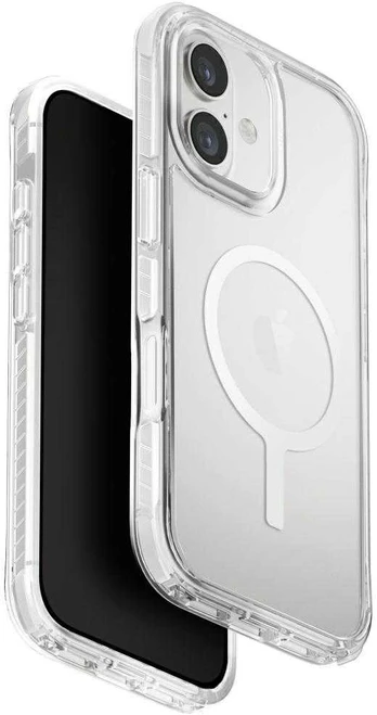 Dėklas UNIQ Combat do iPhone 17 Magclick Charging balta