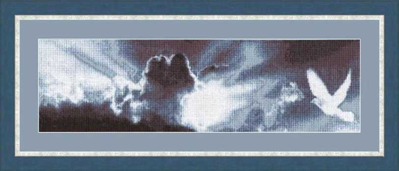 Siuvinėjimo rinkinys „Dangus“ (12,5 x 43 cm)