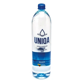 Negazuotas mineralinis vanduo UNIQA, 1,5 l