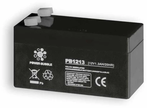 Akumuliatorius Power Bubble PB12013 (1.3Ah, 12V)