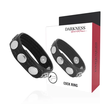 Darkness Sensations DARKNESS - LEATHER ERECTION RING