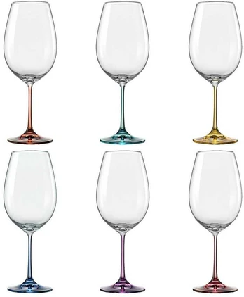Crystalex Taurės vynui 550ml. Spectrum