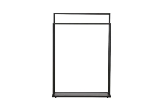 Alva Clothing Hanger - Black / Steel