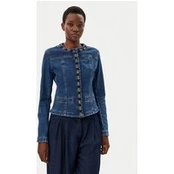 Liu Jo Džinsinė striukė UA5135 D4448 Mėlyna Regular Fit