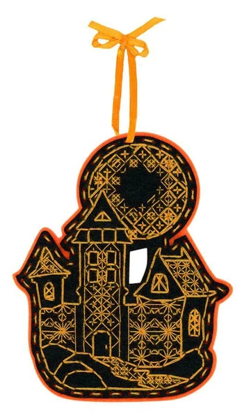 Cross stitch kit "Castle with patterns" ST-1016