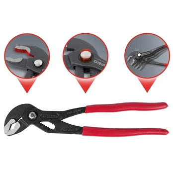 Vandens siurblio replės 240mm D45, KS Tools
