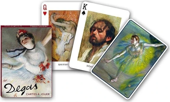 Kortų žaidimas Piatnik Degas, EN
