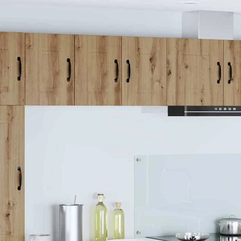 Virtuvės sieninė spintelė su lentyna 2 pcs Amatininkų ąžuolas