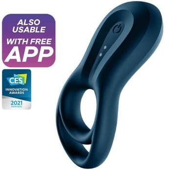Penio žiedas SATISFYER EPIC DUO RING VIBRATOR APP