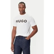 HUGO Marškinėliai Dulivio 50542737 Écru Regular Fit