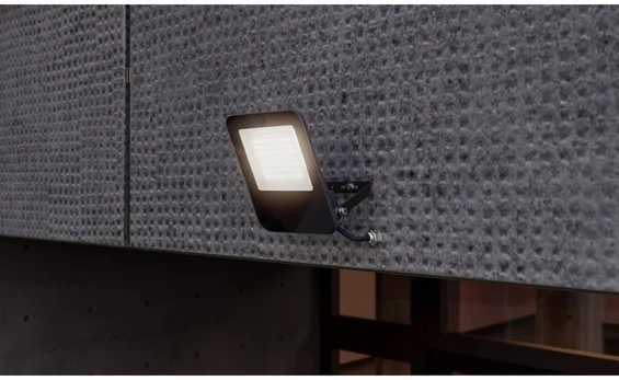 ALTON Solar Floodlight with Motion Sensor, LED, 5000lm, 4000K, 12000mAh replaceable, IP65,