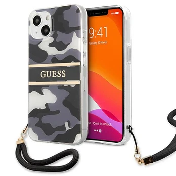 Dėklas Guess GUHCP13MKCABBK iPhone 13 6.1 Juodas