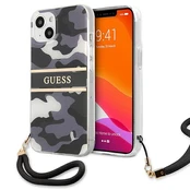 Dėklas Guess GUHCP13MKCABBK iPhone 13 6.1 Juodas kaina