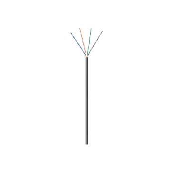 Goobay 57196 CAT 5e Outdoor Network Cable, U/UTP, 100 m, Black