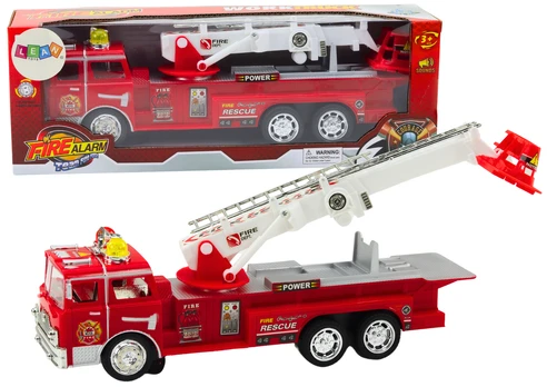 Lean Toys Fire Truck Car Die Cast Model