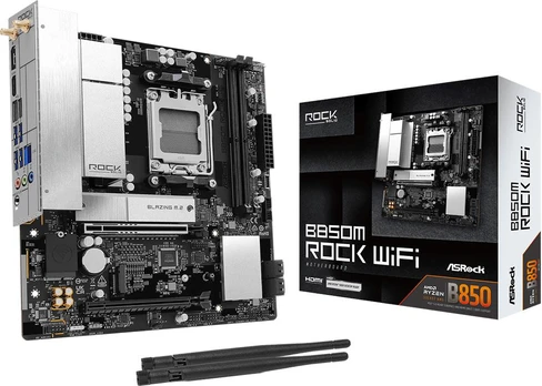 Asrock MB AMD B850 SAM5 MATX/B850M ROCK WIFI ASROCK