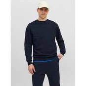 Jack & Jones Džemperis Bradley 12249341 Tamsiai mėlyna Relaxed Fit