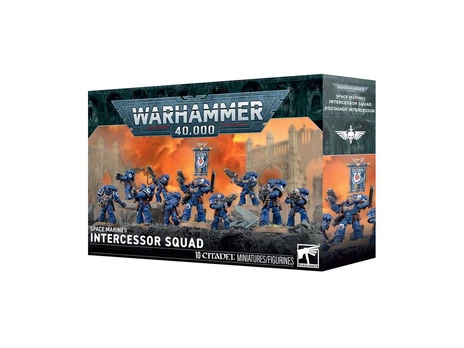 Warhammer 40,000 Space Marines Intercessor Squad, 10 figūrėlių 48-115