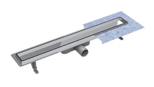Vogi plastikinis 700mm latakas su nerūdijančio plieno grotelėmis Basic
