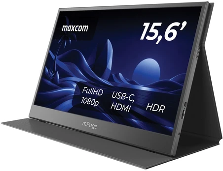 Nešiojamas monitorius Maxcom Mpage 15