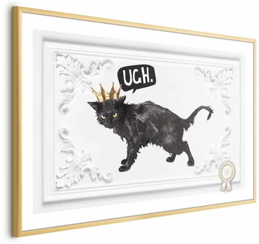 Artgeist Plakatas - Cat with a Crown