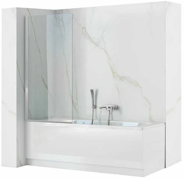 Vonios ekranas Rea Lagos Fix 70 Chrome
