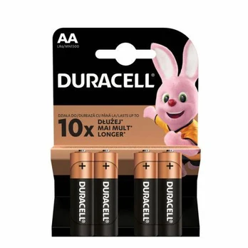 DURACELL Baterija (AA) LR6 Alkalinė Basic (4 baterijos / blisteris) 1.5V