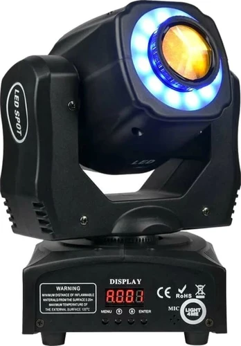 Dėklas Light4me mini spot 60 žiedas - LED juda galvutė