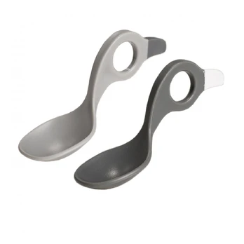 I CAN šaukštukai, grey/midnight grey, 2 vnt.