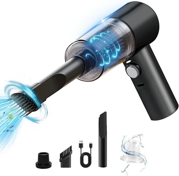 Dulkių siurblys Mini dulkių siurblys Vacuum, black edition