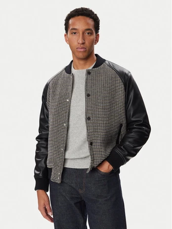 Marciano Guess Bomber striukė M6BL52 W4165 Juoda Regular Fit