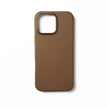 Mujjo Leather Case for iPhone 16 Pro Max - Tan