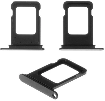SIM kortelės laikiklis skirtas iPhone 12 mini Juodas ORG
